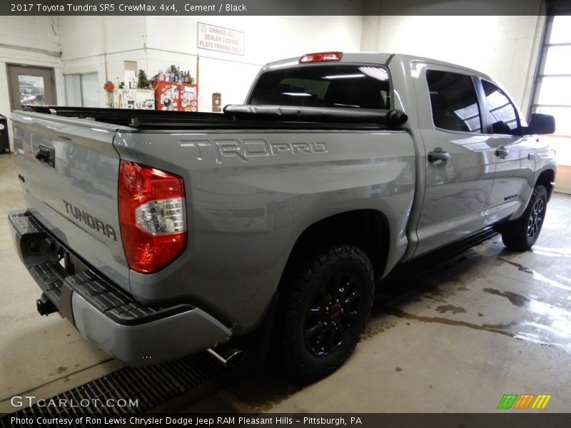 Cement / Black 2017 Toyota Tundra SR5 CrewMax 4x4