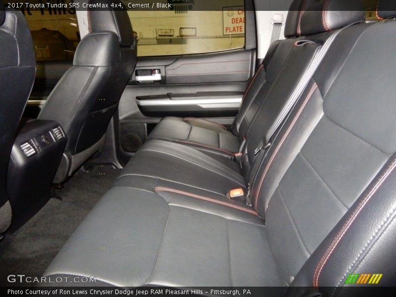 Cement / Black 2017 Toyota Tundra SR5 CrewMax 4x4