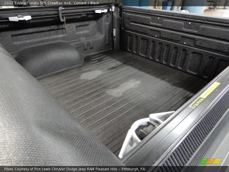 Cement / Black 2017 Toyota Tundra SR5 CrewMax 4x4