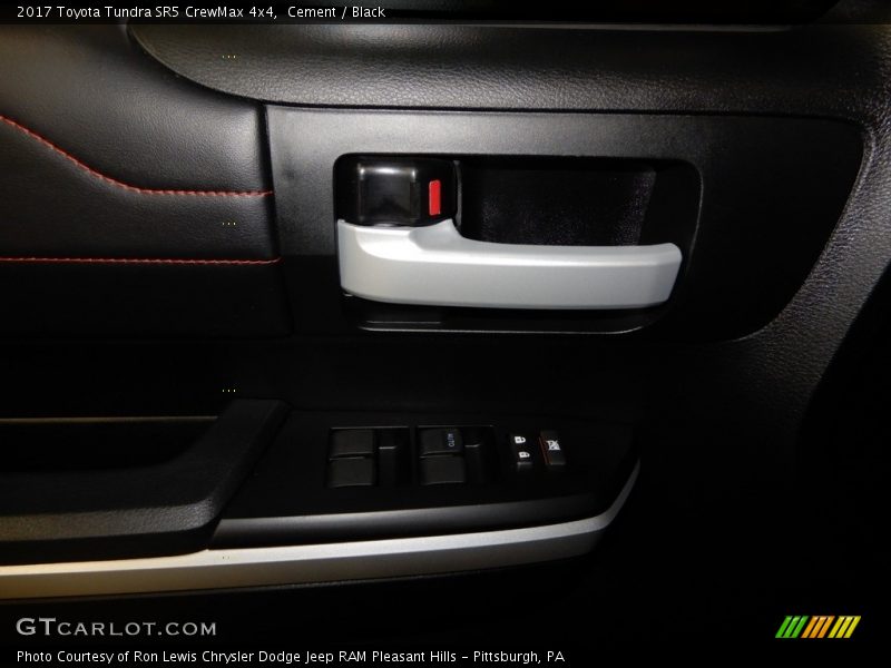 Cement / Black 2017 Toyota Tundra SR5 CrewMax 4x4