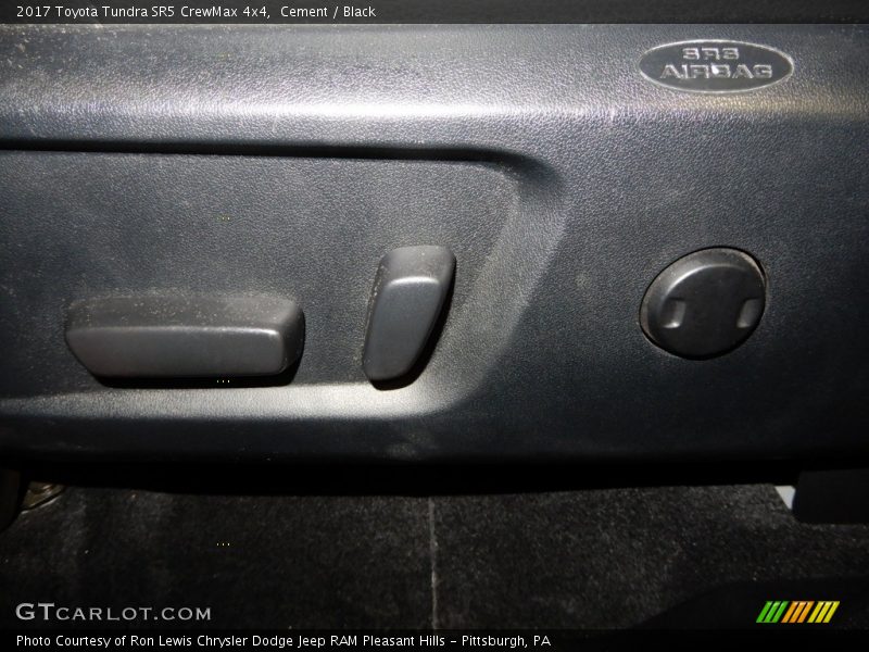 Cement / Black 2017 Toyota Tundra SR5 CrewMax 4x4