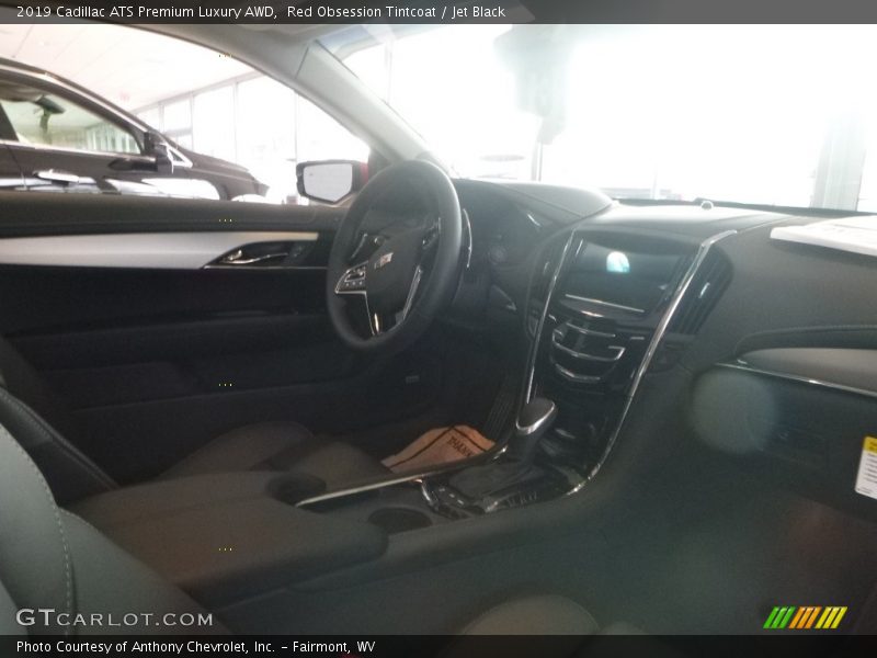 Red Obsession Tintcoat / Jet Black 2019 Cadillac ATS Premium Luxury AWD