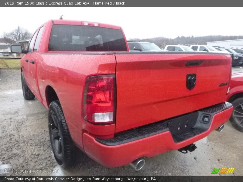 Flame Red / Black 2019 Ram 1500 Classic Express Quad Cab 4x4