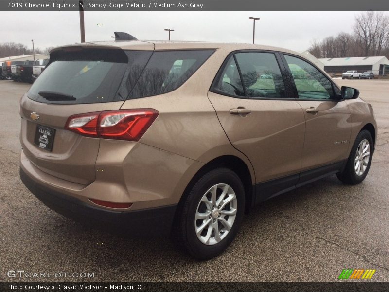 Sandy Ridge Metallic / Medium Ash Gray 2019 Chevrolet Equinox LS