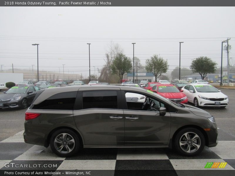 Pacific Pewter Metallic / Mocha 2018 Honda Odyssey Touring