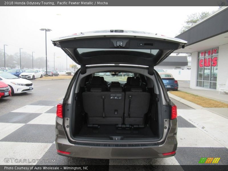 Pacific Pewter Metallic / Mocha 2018 Honda Odyssey Touring
