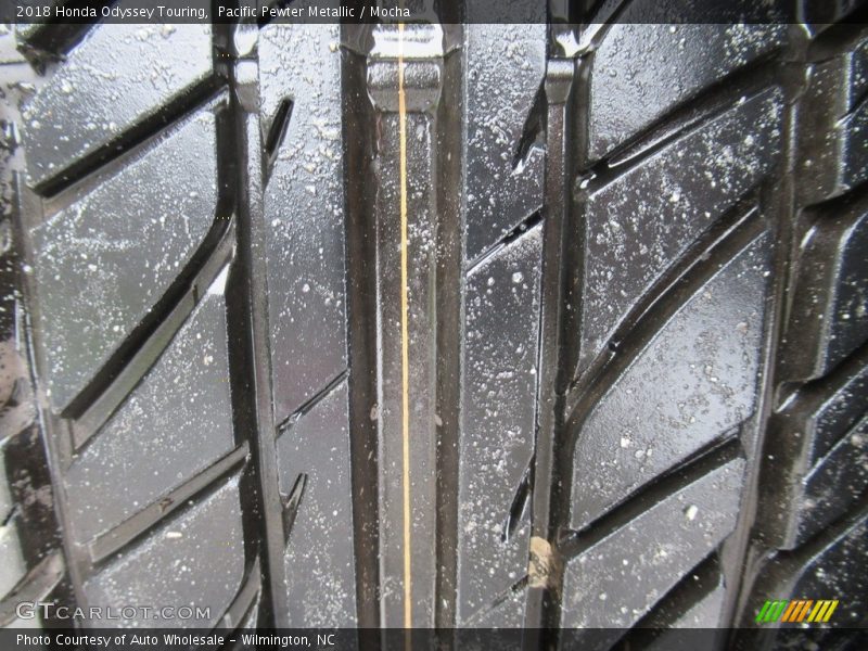 Pacific Pewter Metallic / Mocha 2018 Honda Odyssey Touring