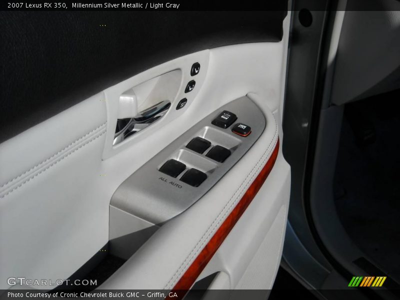 Millennium Silver Metallic / Light Gray 2007 Lexus RX 350