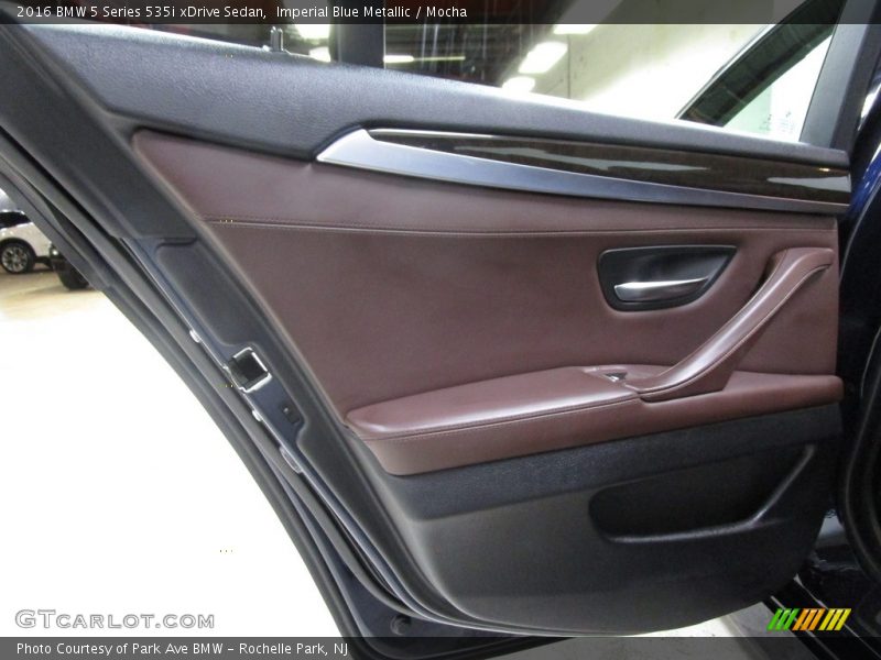 Imperial Blue Metallic / Mocha 2016 BMW 5 Series 535i xDrive Sedan