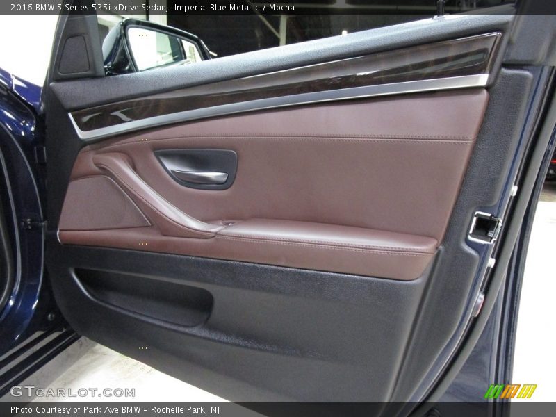 Imperial Blue Metallic / Mocha 2016 BMW 5 Series 535i xDrive Sedan