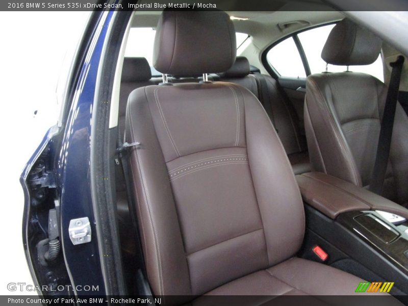 Imperial Blue Metallic / Mocha 2016 BMW 5 Series 535i xDrive Sedan