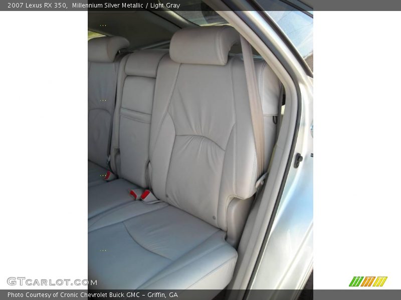 Millennium Silver Metallic / Light Gray 2007 Lexus RX 350