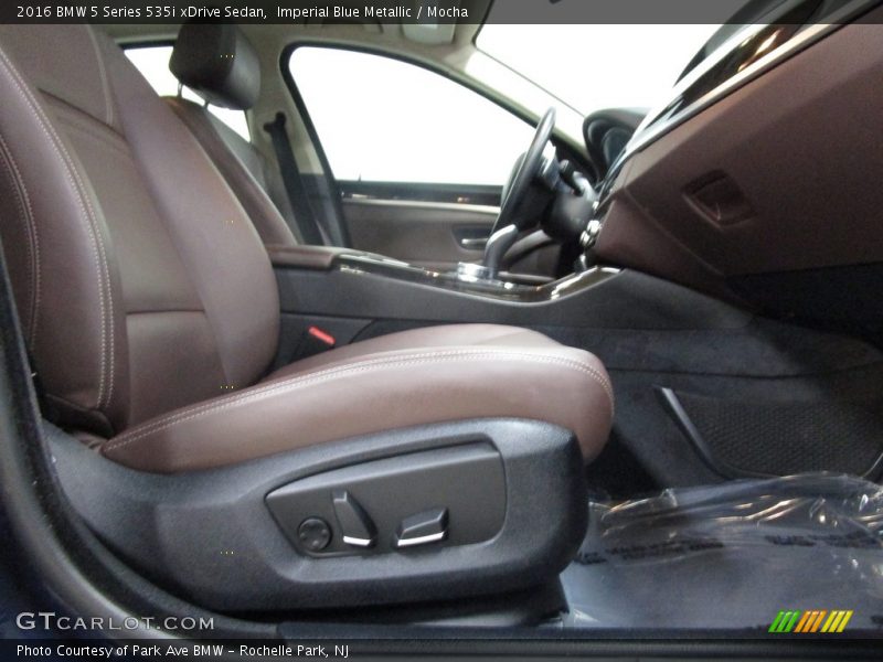 Imperial Blue Metallic / Mocha 2016 BMW 5 Series 535i xDrive Sedan