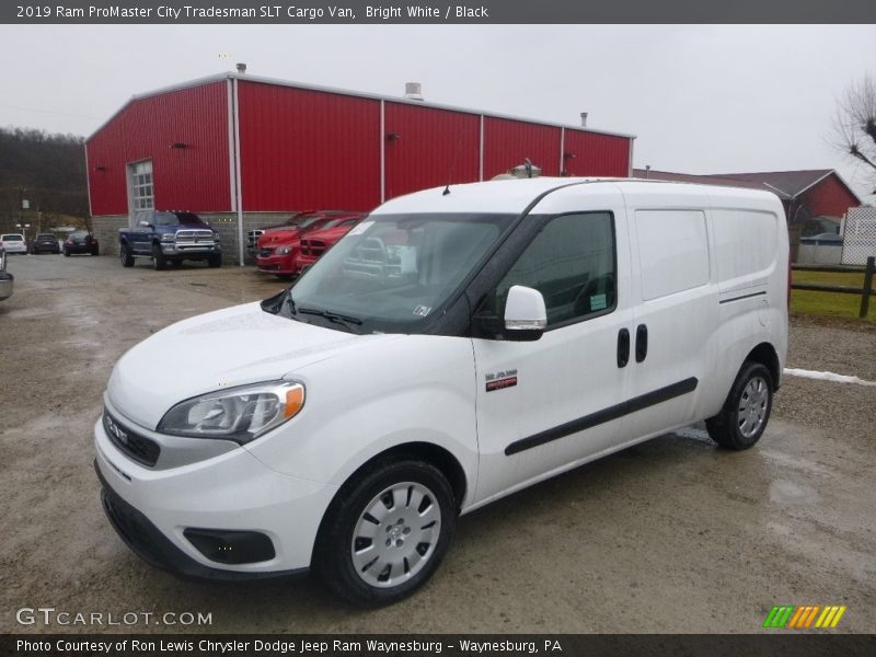 Bright White / Black 2019 Ram ProMaster City Tradesman SLT Cargo Van
