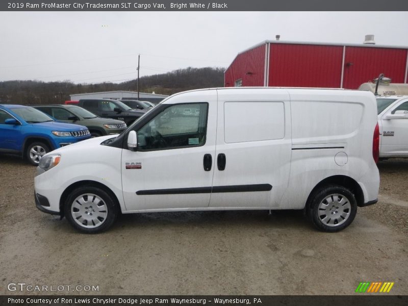 Bright White / Black 2019 Ram ProMaster City Tradesman SLT Cargo Van
