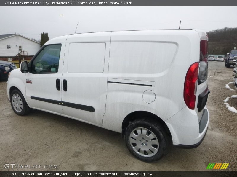 Bright White / Black 2019 Ram ProMaster City Tradesman SLT Cargo Van