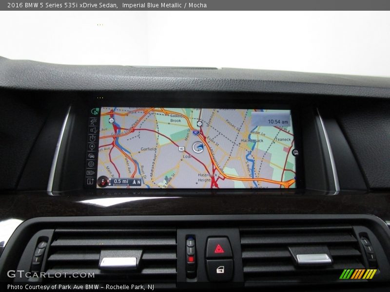 Imperial Blue Metallic / Mocha 2016 BMW 5 Series 535i xDrive Sedan