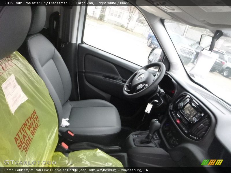 Bright White / Black 2019 Ram ProMaster City Tradesman SLT Cargo Van