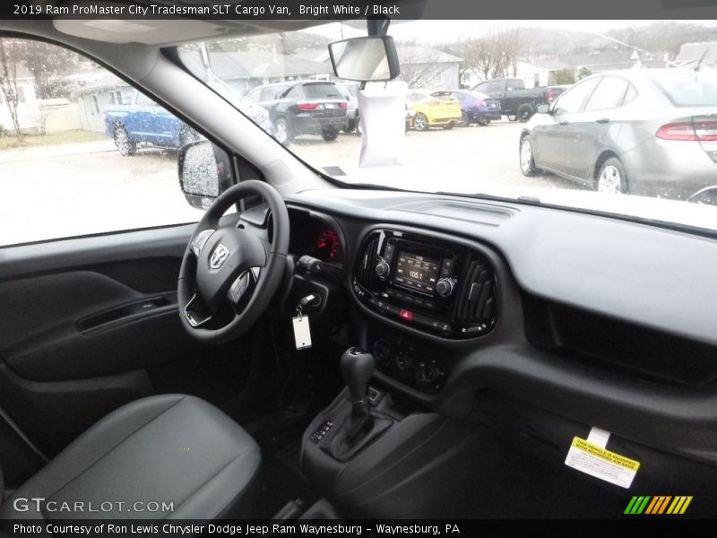 Bright White / Black 2019 Ram ProMaster City Tradesman SLT Cargo Van