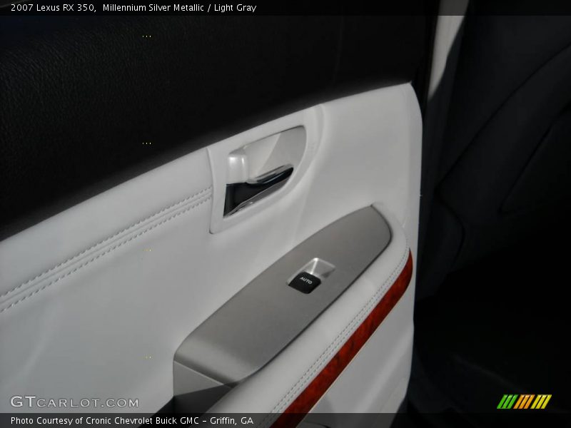 Millennium Silver Metallic / Light Gray 2007 Lexus RX 350