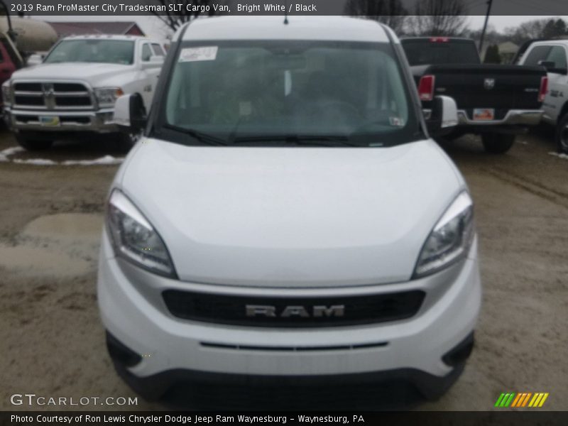 Bright White / Black 2019 Ram ProMaster City Tradesman SLT Cargo Van