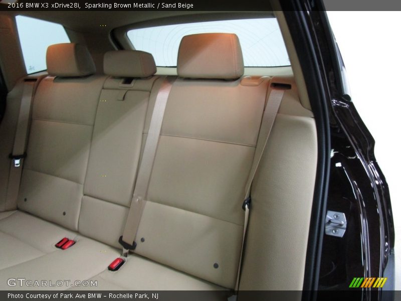 Sparkling Brown Metallic / Sand Beige 2016 BMW X3 xDrive28i