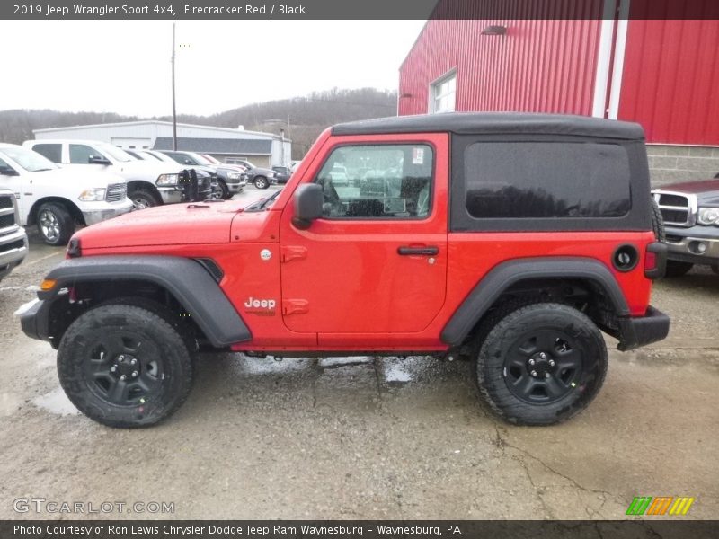  2019 Wrangler Sport 4x4 Firecracker Red