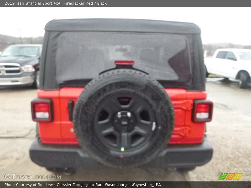 Firecracker Red / Black 2019 Jeep Wrangler Sport 4x4