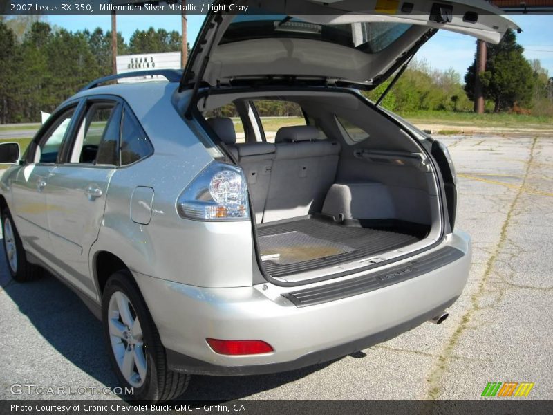 Millennium Silver Metallic / Light Gray 2007 Lexus RX 350