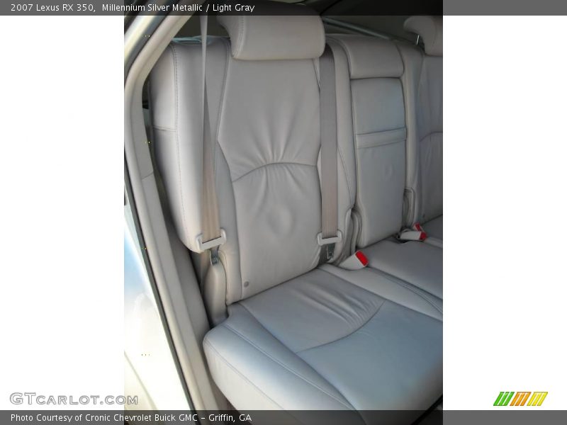 Millennium Silver Metallic / Light Gray 2007 Lexus RX 350