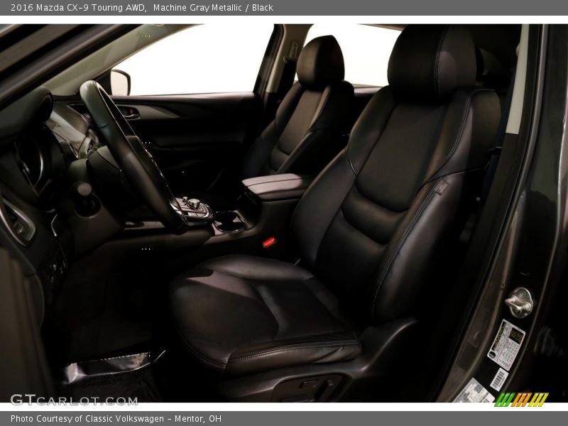 Machine Gray Metallic / Black 2016 Mazda CX-9 Touring AWD