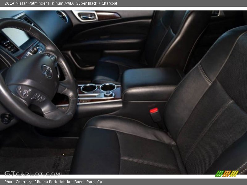 Super Black / Charcoal 2014 Nissan Pathfinder Platinum AWD