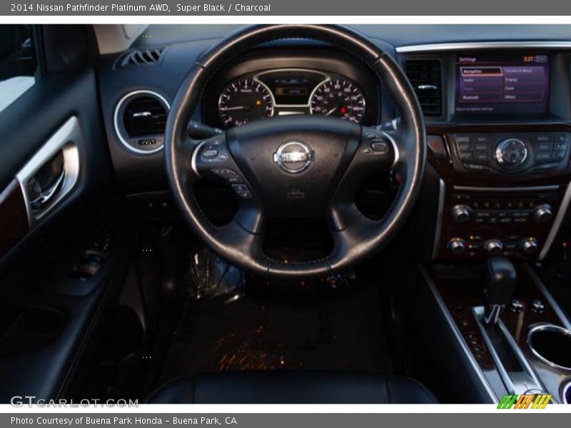 Super Black / Charcoal 2014 Nissan Pathfinder Platinum AWD
