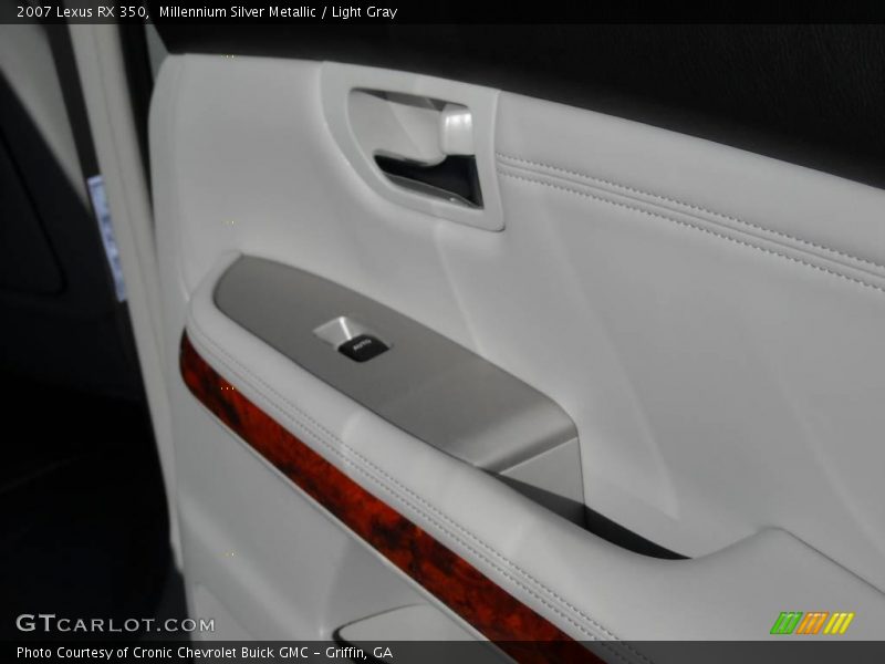 Millennium Silver Metallic / Light Gray 2007 Lexus RX 350