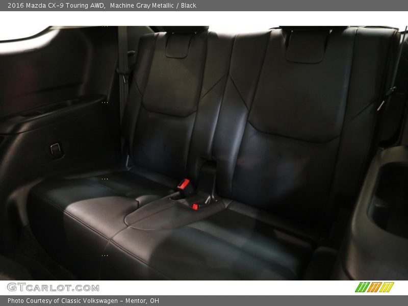 Machine Gray Metallic / Black 2016 Mazda CX-9 Touring AWD