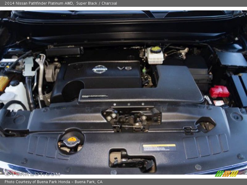 Super Black / Charcoal 2014 Nissan Pathfinder Platinum AWD