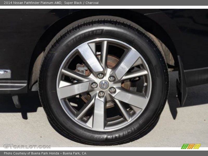 Super Black / Charcoal 2014 Nissan Pathfinder Platinum AWD