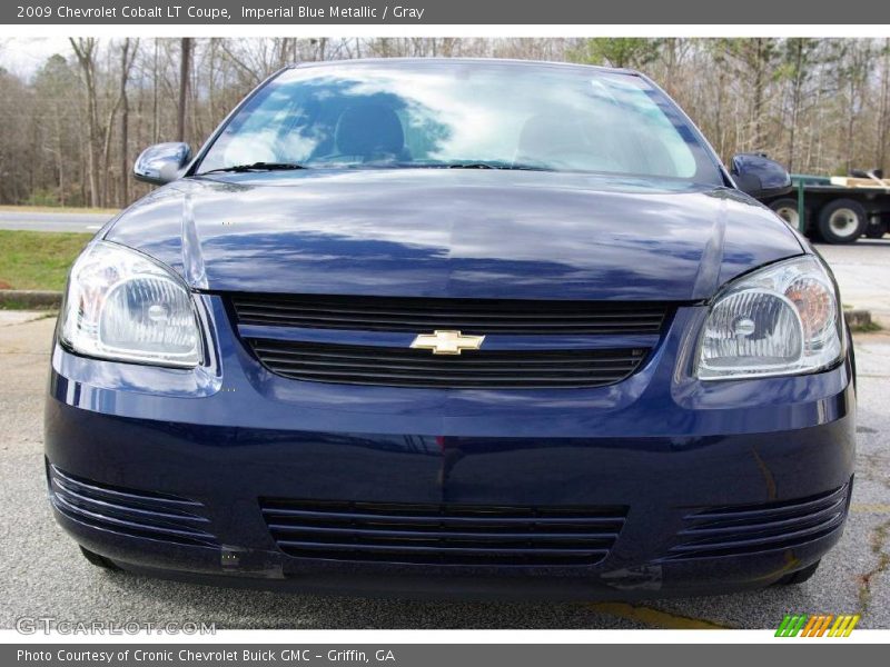 Imperial Blue Metallic / Gray 2009 Chevrolet Cobalt LT Coupe