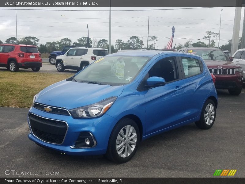 Splash Metallic / Jet Black 2017 Chevrolet Spark LT