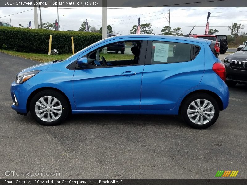 Splash Metallic / Jet Black 2017 Chevrolet Spark LT