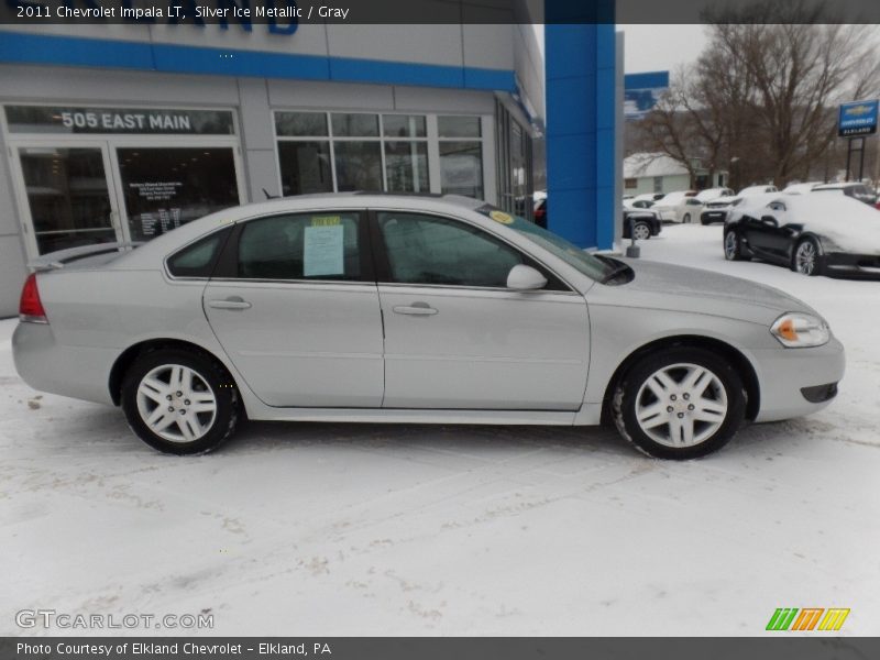 Silver Ice Metallic / Gray 2011 Chevrolet Impala LT