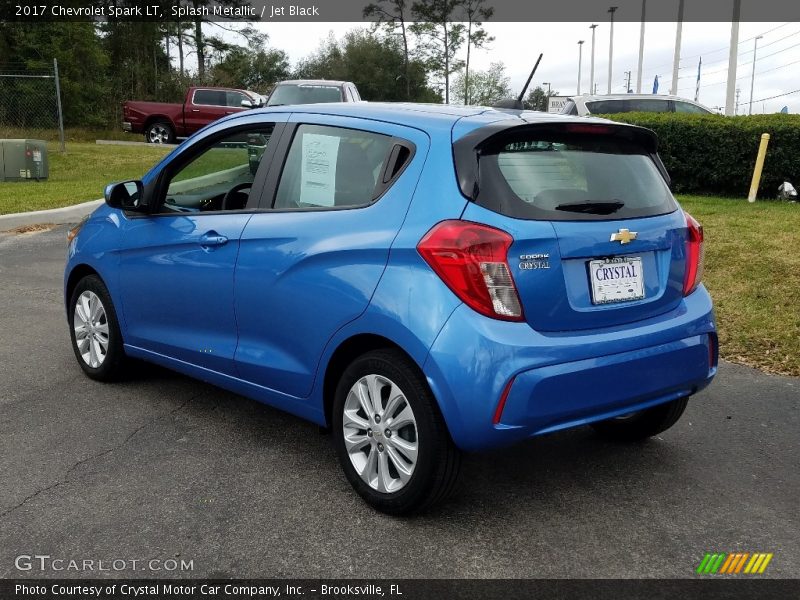 Splash Metallic / Jet Black 2017 Chevrolet Spark LT