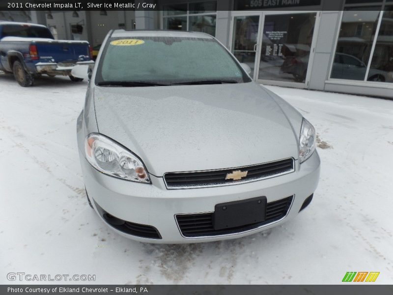 Silver Ice Metallic / Gray 2011 Chevrolet Impala LT