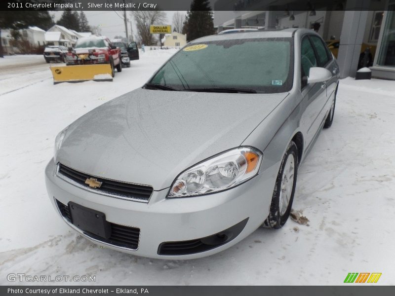 Silver Ice Metallic / Gray 2011 Chevrolet Impala LT