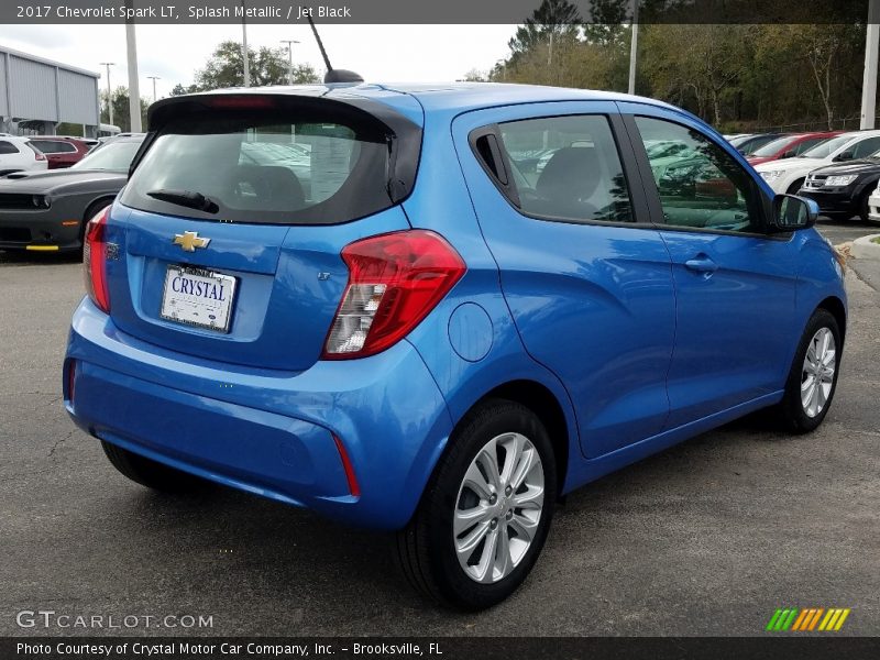 Splash Metallic / Jet Black 2017 Chevrolet Spark LT