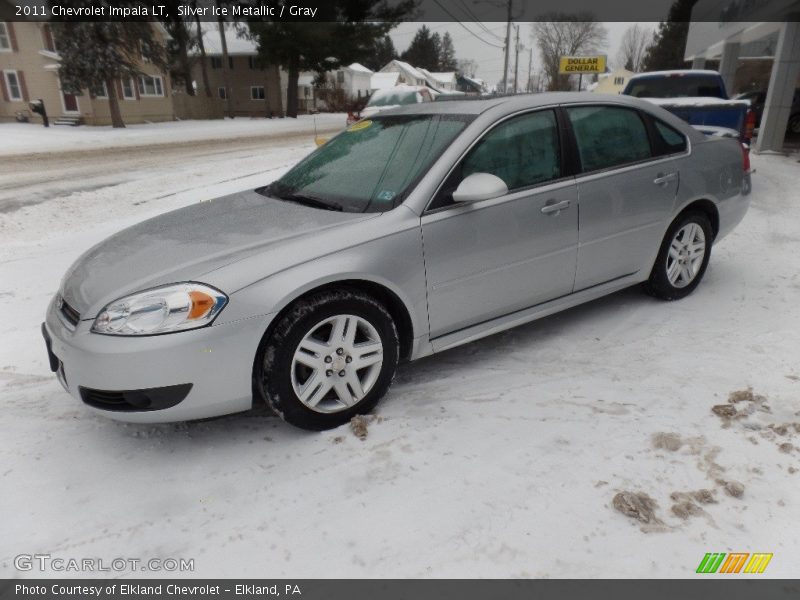 Silver Ice Metallic / Gray 2011 Chevrolet Impala LT