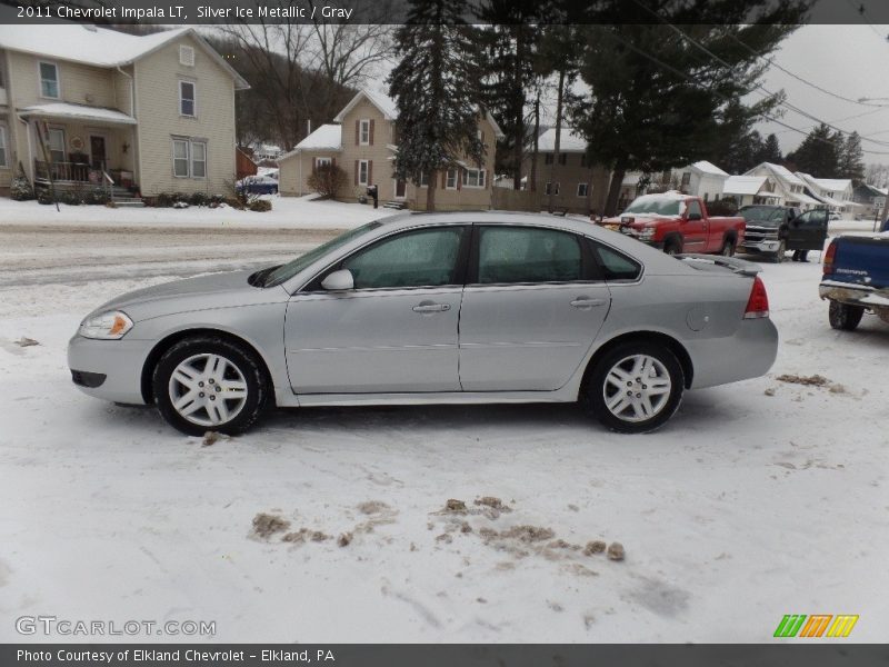 Silver Ice Metallic / Gray 2011 Chevrolet Impala LT