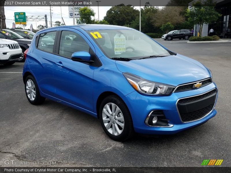 Splash Metallic / Jet Black 2017 Chevrolet Spark LT