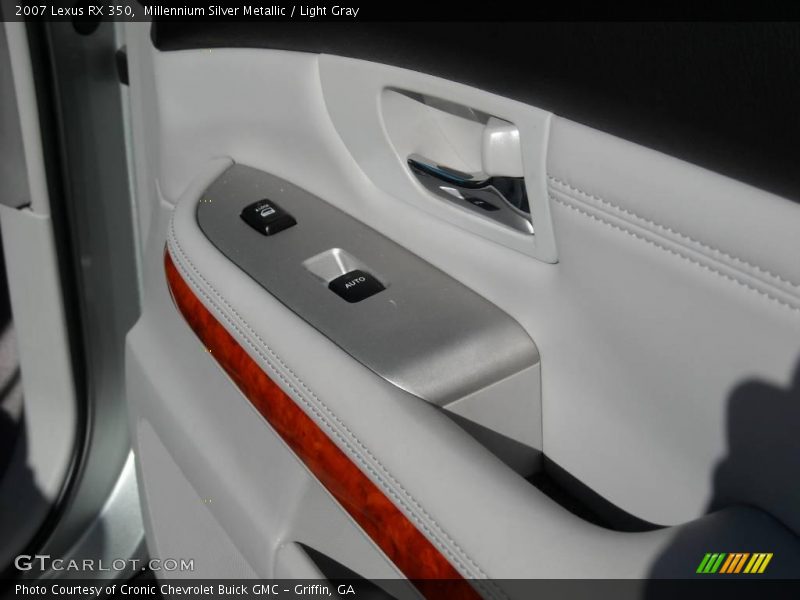 Millennium Silver Metallic / Light Gray 2007 Lexus RX 350