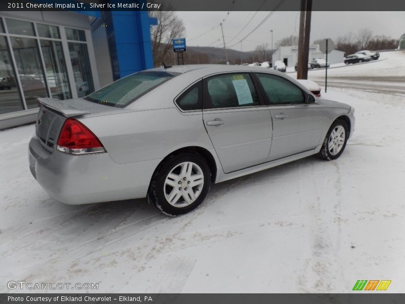 Silver Ice Metallic / Gray 2011 Chevrolet Impala LT